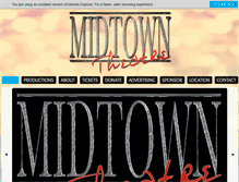 Tablet Screenshot of midtownproductions.org